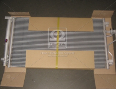 Радиатор кондиционера (конденсатор) (PARTS-MALL) - фото 