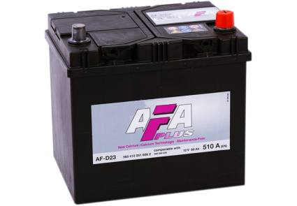 Аккумулятор   60Ah-12v AFA (232х173х225), L, EN510 560 413 051 - фото 