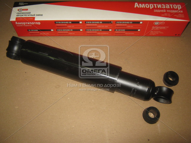 Амортизатор ВАЗ 2101-07 подвески задний со втулкой (ОАТ-Скопин) - фото 