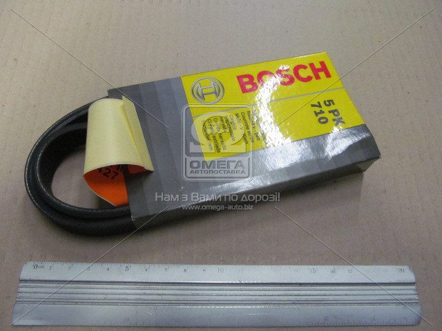 Ремень п-клиновой 5pk710 (Bosch) BOSCH 1 987 947 909 - фото 