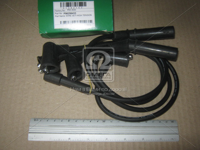 Комплект кабелів високовольтних DAEWOO TICO, MATIZ (вир-во PARTS-MALL) - фото 