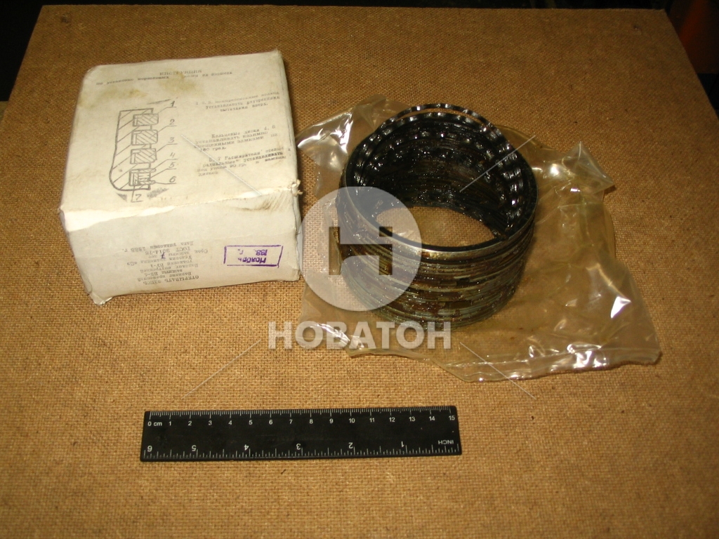 Кольца поршневые ЗИЛ 130 Р1(100,5) (мотор.компл.) (г.Мичуринск) - фото 