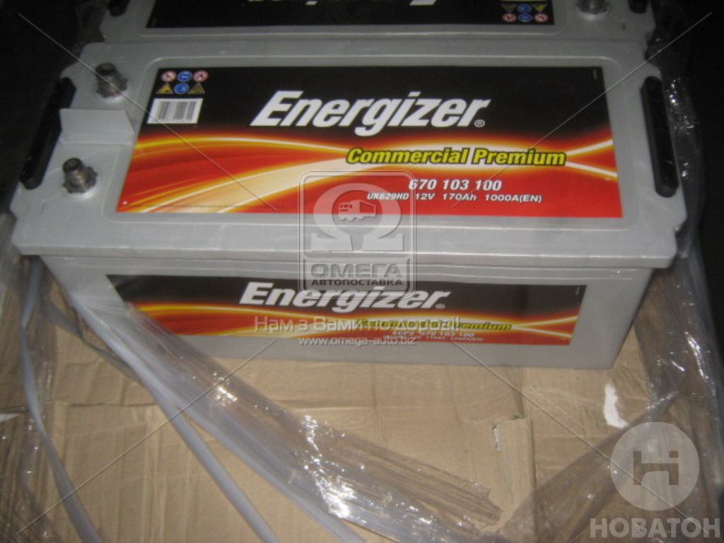 Акумулятор 170Ah-12v Energizer CP (513х223х223), полярність зворотна (3),EN1000 - фото 