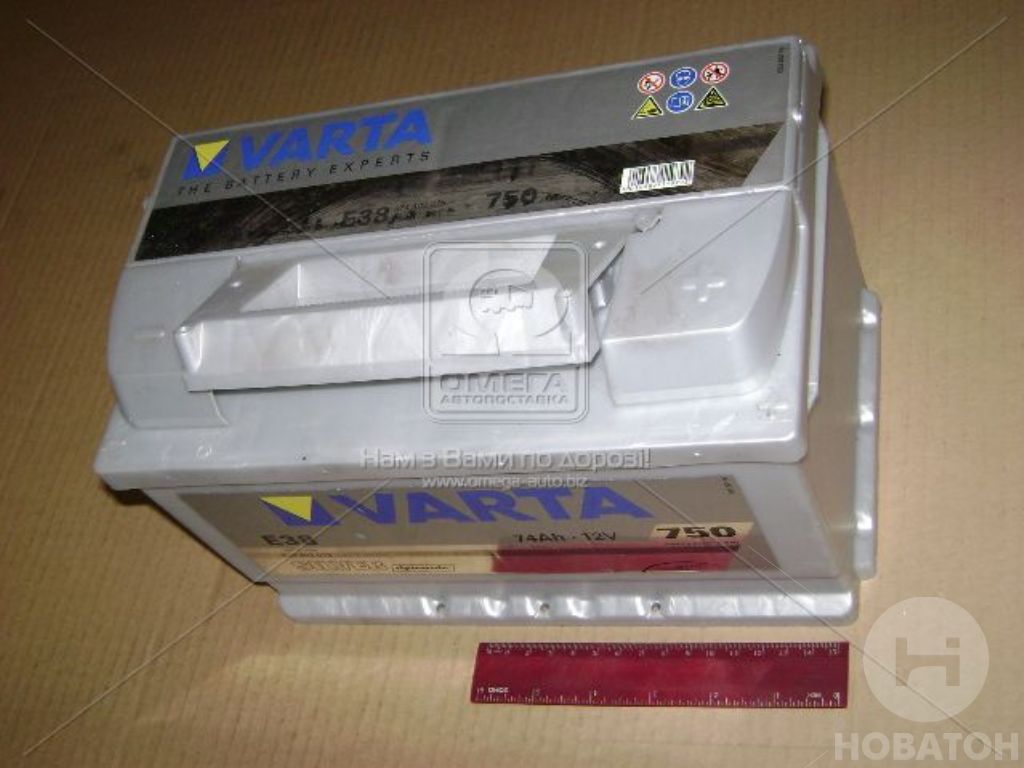 Аккумулятор  74Ah-12v VARTA SD(E38) (278x175x175),R,EN750 - фото 