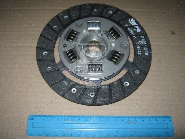 Ведомый диск сцепления VALEO 267117 - фото 