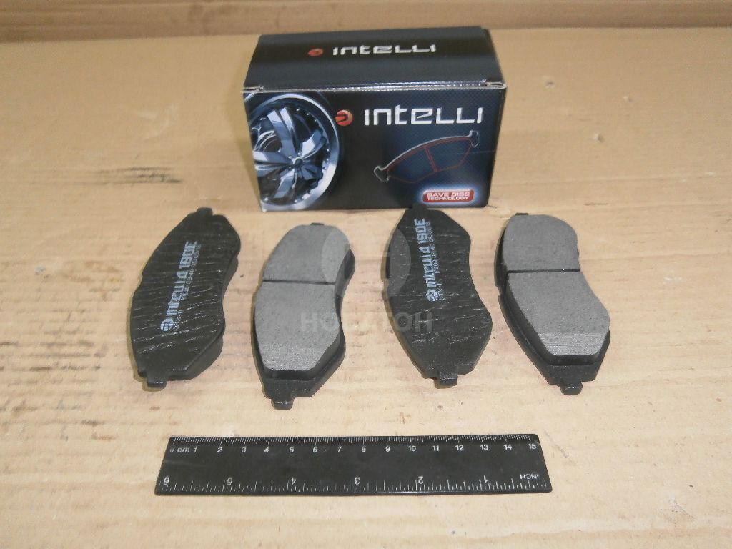Колодки тормозные передние CHEVROLET AVEO  (Intelli) - фото 