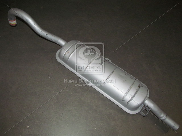 Глушитель ВАЗ 2106 (2101,-07) (2-х камерный блок,1 кожух) штампосварной (Экрис) - фото 