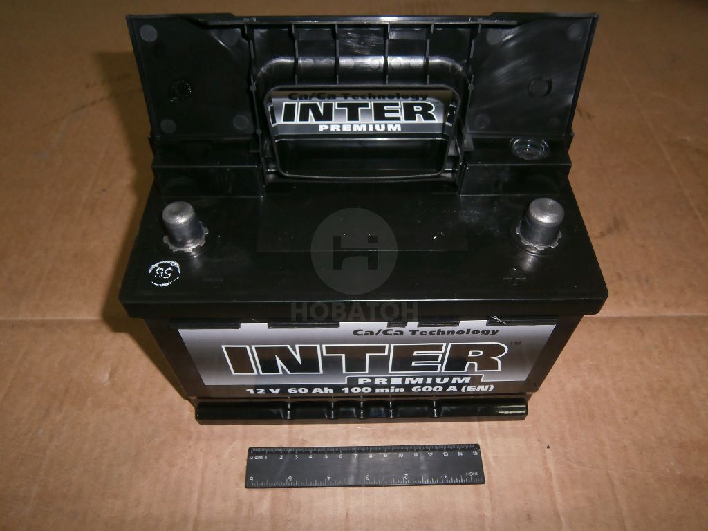 Аккумулятор 60 АЗ-6СТ INTER Premium Евро залитый (242х175х190) Веста МНПК 6СТ-60 АзЕ - фото 
