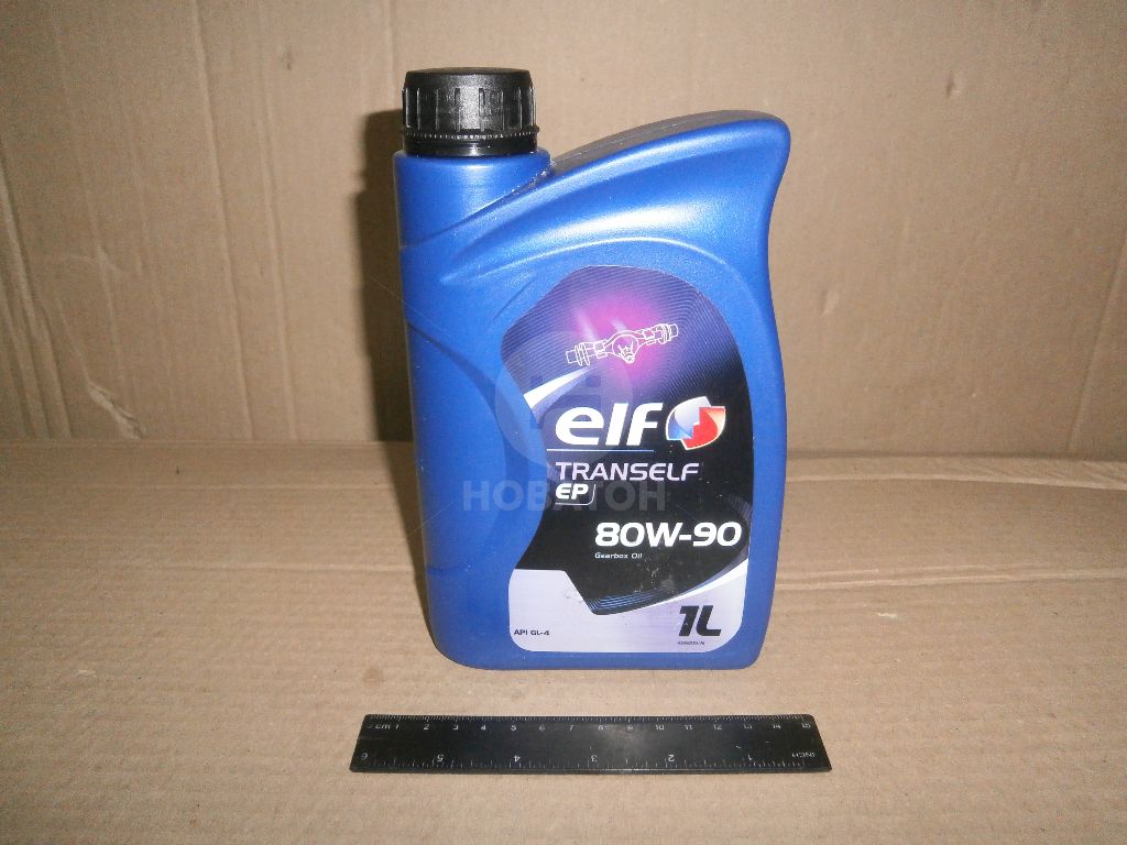 Масло трансмиссионное ELF Tranself EP 80w90 (GL-4) (Канистра 1л) - фото 