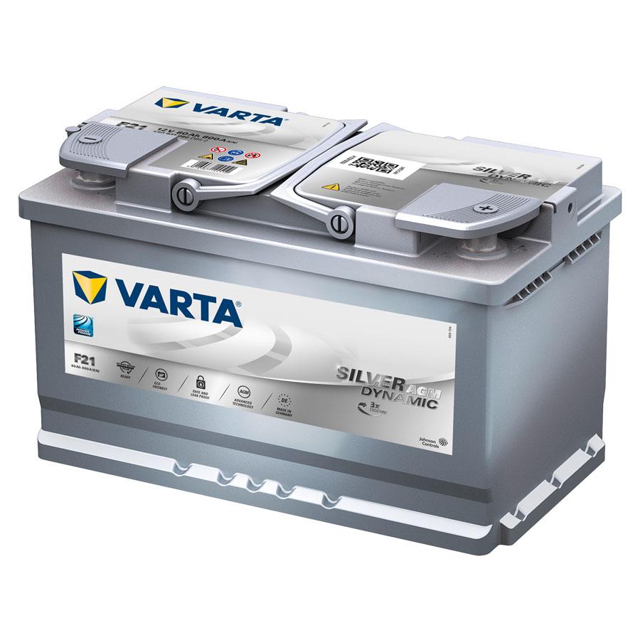 Аккумулятор   80Ah-12v VARTA Start-Stop Plus AGM (315х175х190), R, EN 800 - фото 