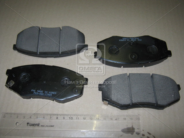 Колодки тормозные передние дисковые (PARTS-MALL) - фото 