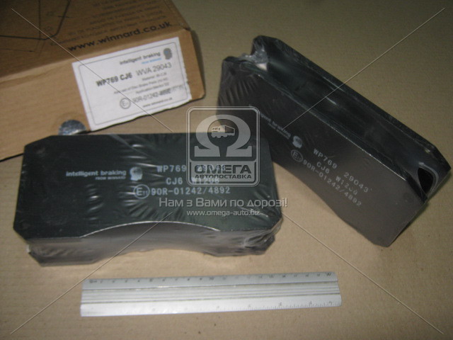 Колодки тормозные дисковые (комплект на ось) RVI Magnum (Winnard) Thos. Winnard & Sons Ltd WP769 - фото 