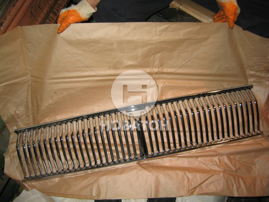 Решетка радиатора ГАЗ 2410 (хром.) (ГАЗ) 24-8401112 - фото 