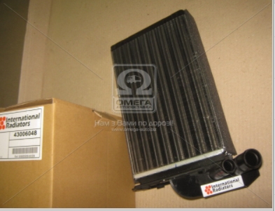 Радиатор отопителя CLIO 1/MEGANE 1/R19 MT/AT (Van Wezel) - фото 