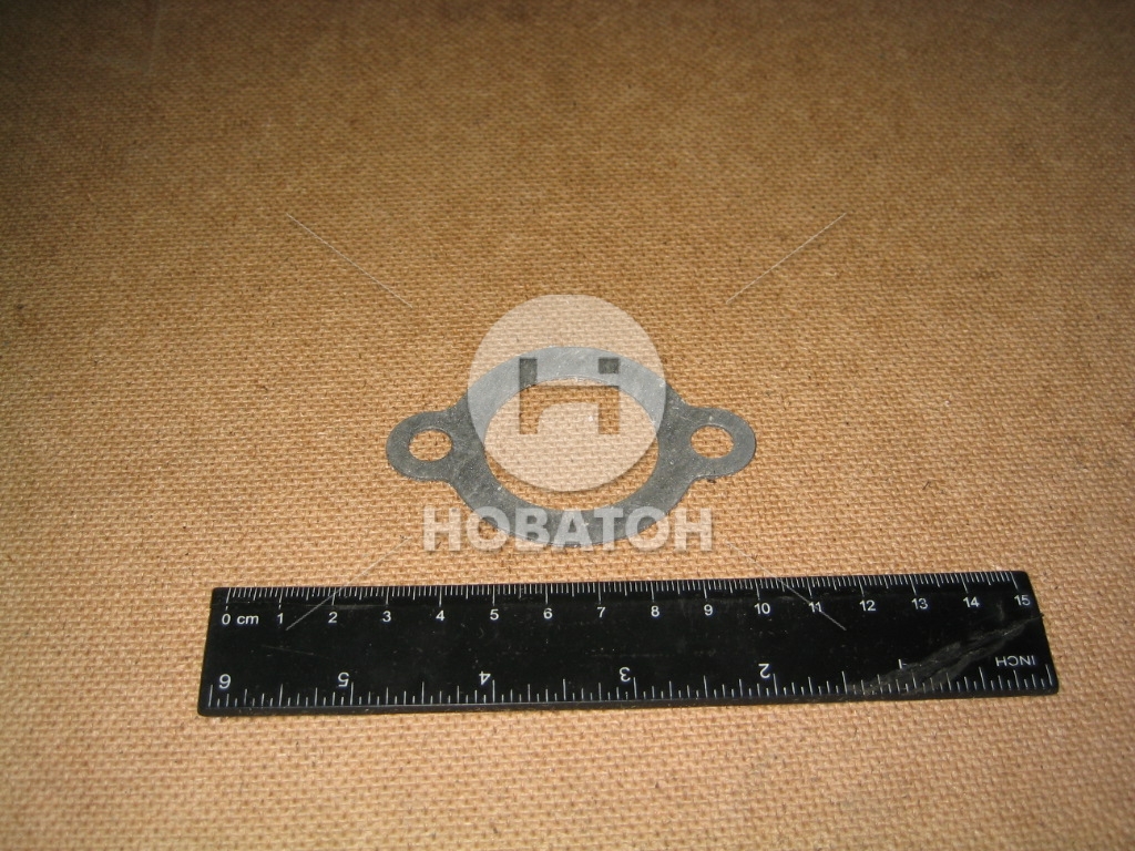 Прокладка патрубка подвода охлаждающей жидкости к отопителю ЗМЗ 406 (покупное ГАЗ) - фото 