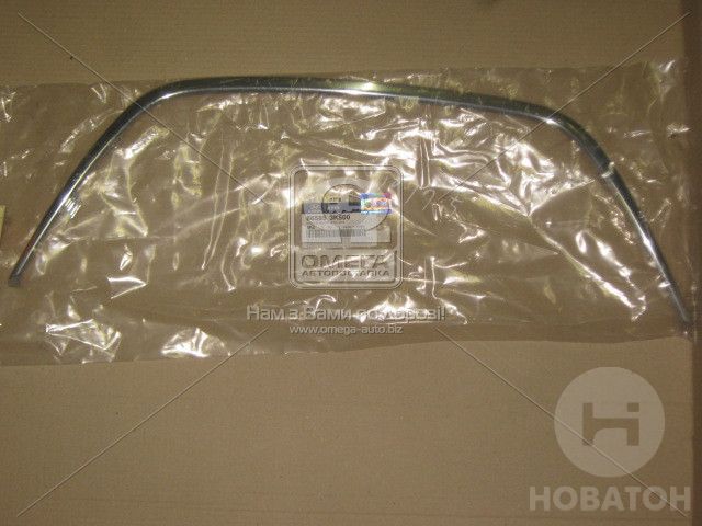 Молдинг бампера переднего под решетку радиатора HYUNDAI (Хендай) Sonata 08 - (Mobis) 865853K500 - фото 