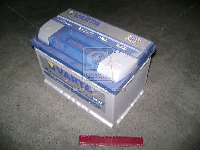 Аккумулятор  74Ah-12v VARTA BD(E12) (278x175x190),L,EN680 (1-й сорт) - фото 