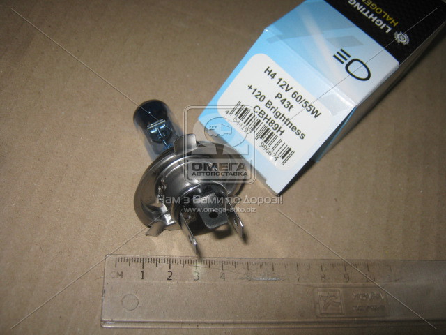 Лампа фарная H4 12V 60/55W P43t Cool Blue  Intense (1 шт) blister (OSRAM) - фото 