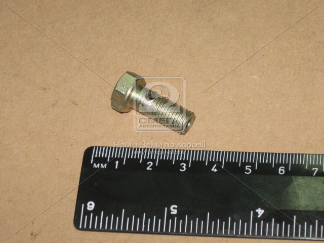 Болт штуцера М8х1 L=19 мм (ММЗ) - фото 