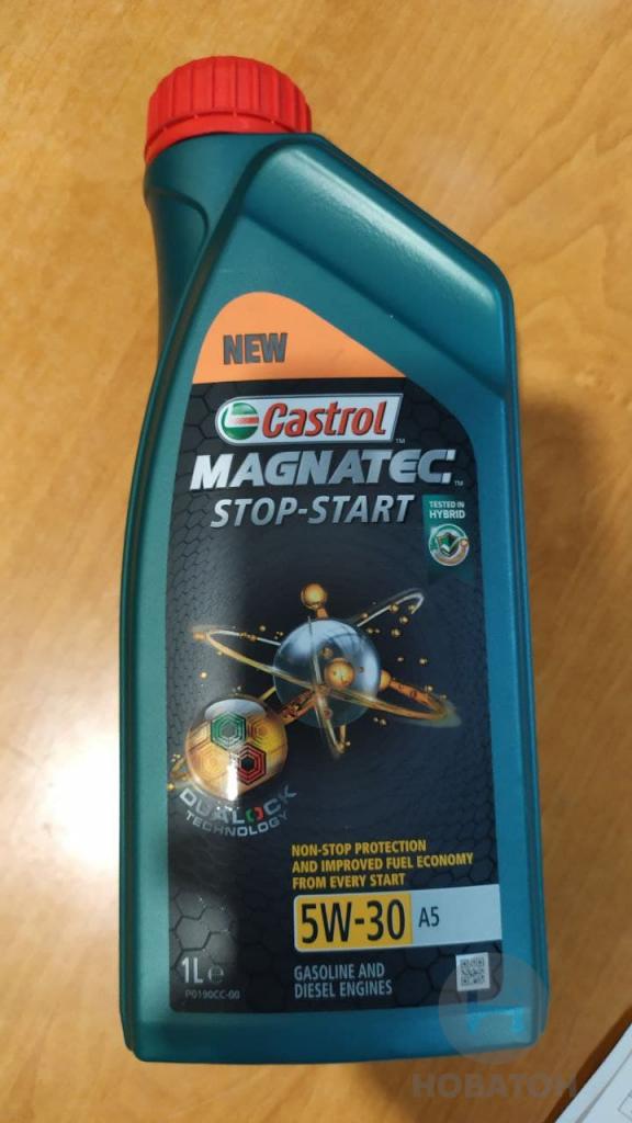 Масло моторн. Castrol   Magnatec Stop-Start 5W-30 A5  (Канистра 1л) 15CA42 - фото 