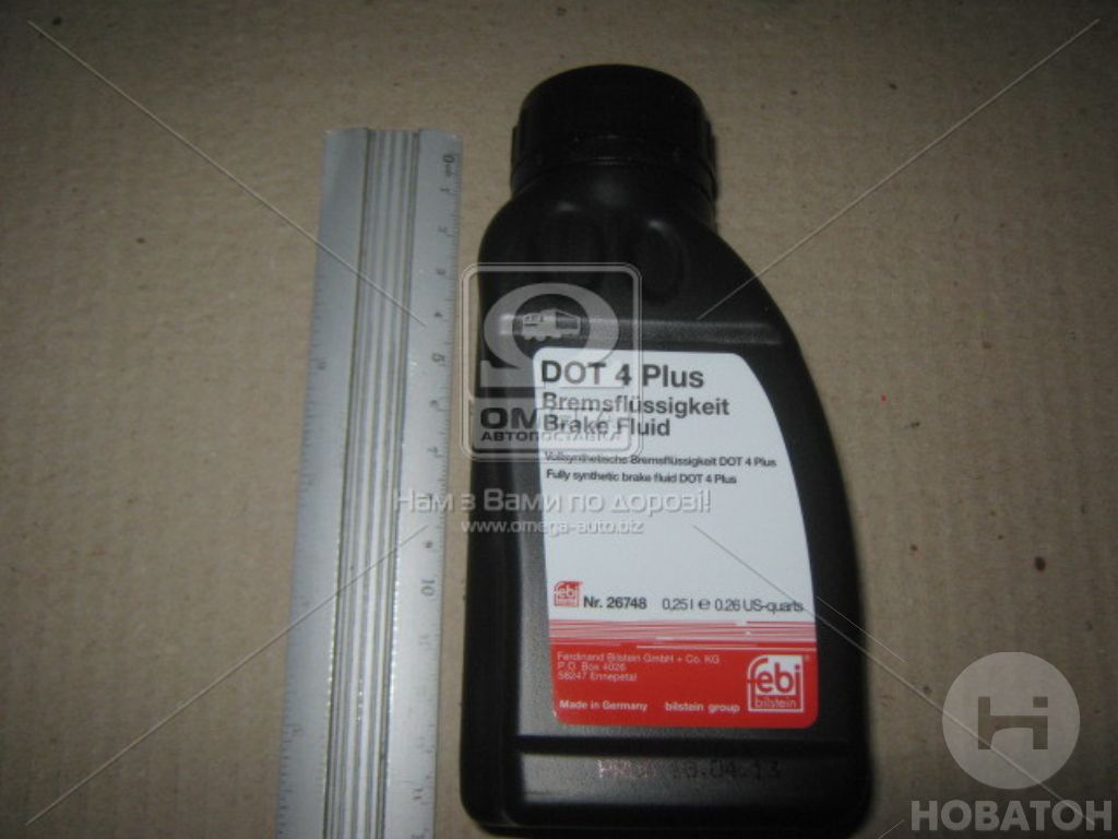 Жидкость торм. FEBI DOT4 Plus (Канистра 0,25л) - фото 