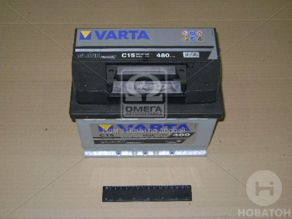 Акумулятор 56Ah-12v VARTA BLD (C15) (242х175х190), L, EN480 556 401 048 - фото 