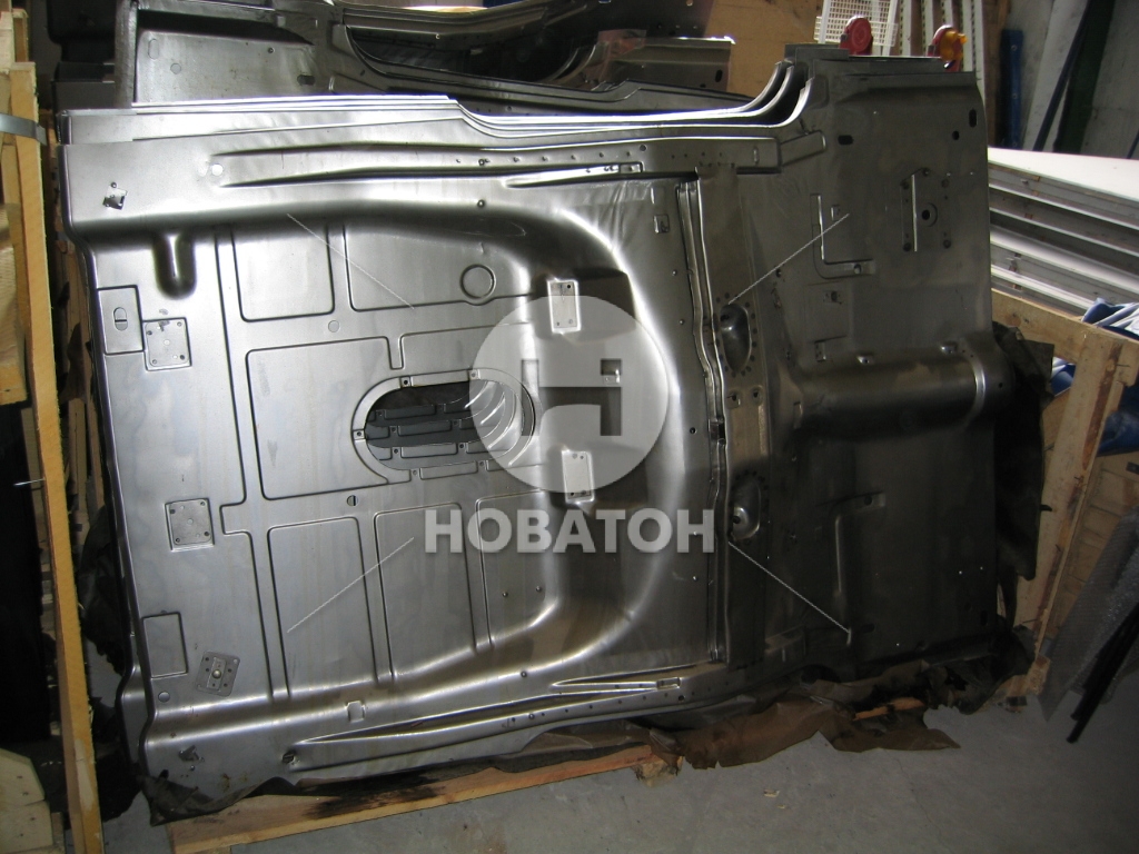 Панель підлоги ГАЗ 3110 задня у зб. <дно багажника> (вир-во ГАЗ) - фото 