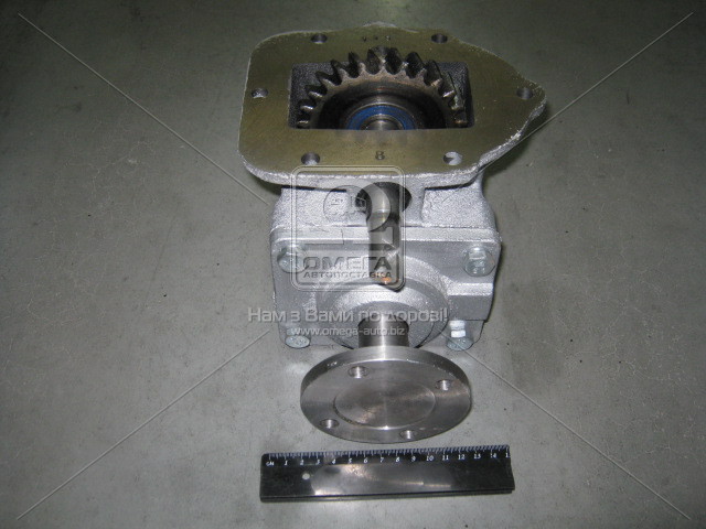 Коробка відбору потужності (під карданчик) (шестерня одінарн) ГАЗ 53,3307 (вир-во Росія) - фото 