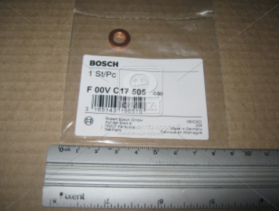 Уплотнительное кольцо форсунки (BOSCH) F00VC17505 - фото 