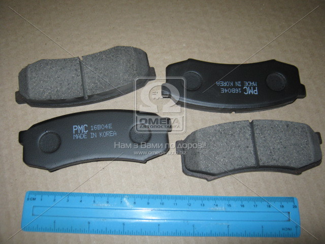 Колодки тормозные задние дисковые MITSUBISHI PAJERO G4 06- (PARTS-MALL) PARTS MALL PKF-028 - фото 