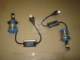 Лампа LED Н4  9-32V радіатор з вентил. (ви-во Китай) Н4 6000K - фото 