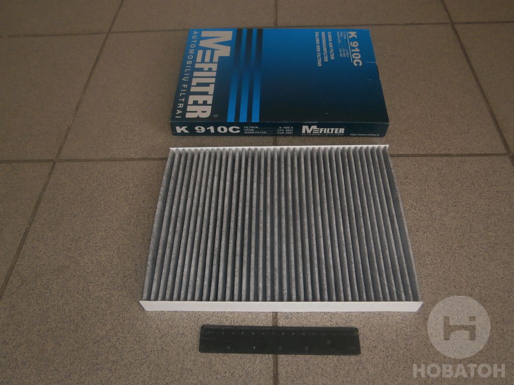 Фільтр салону SEAT, SKODA, VW вугільний (вир-во M-filter) - фото 