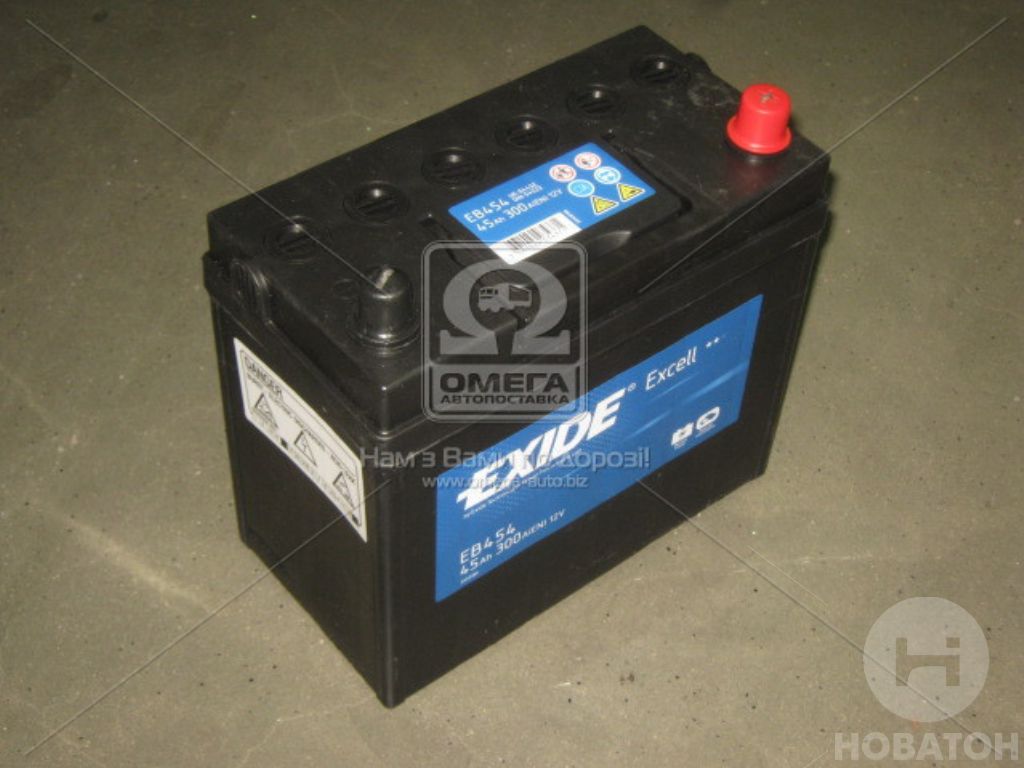 Аккумулятор   45Ah-12v Exide EXCELL(234х127х220),R,EN330 - фото 0