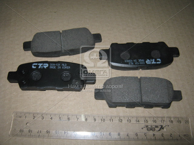 Колодки тормозные задние INFINITI G35 08- (CTR) - фото 