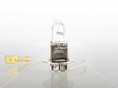 Лампа фари АКГ 12-100-1 ГАЗ галоген. H3 РK22 (вир-во Формула світла) - фото 