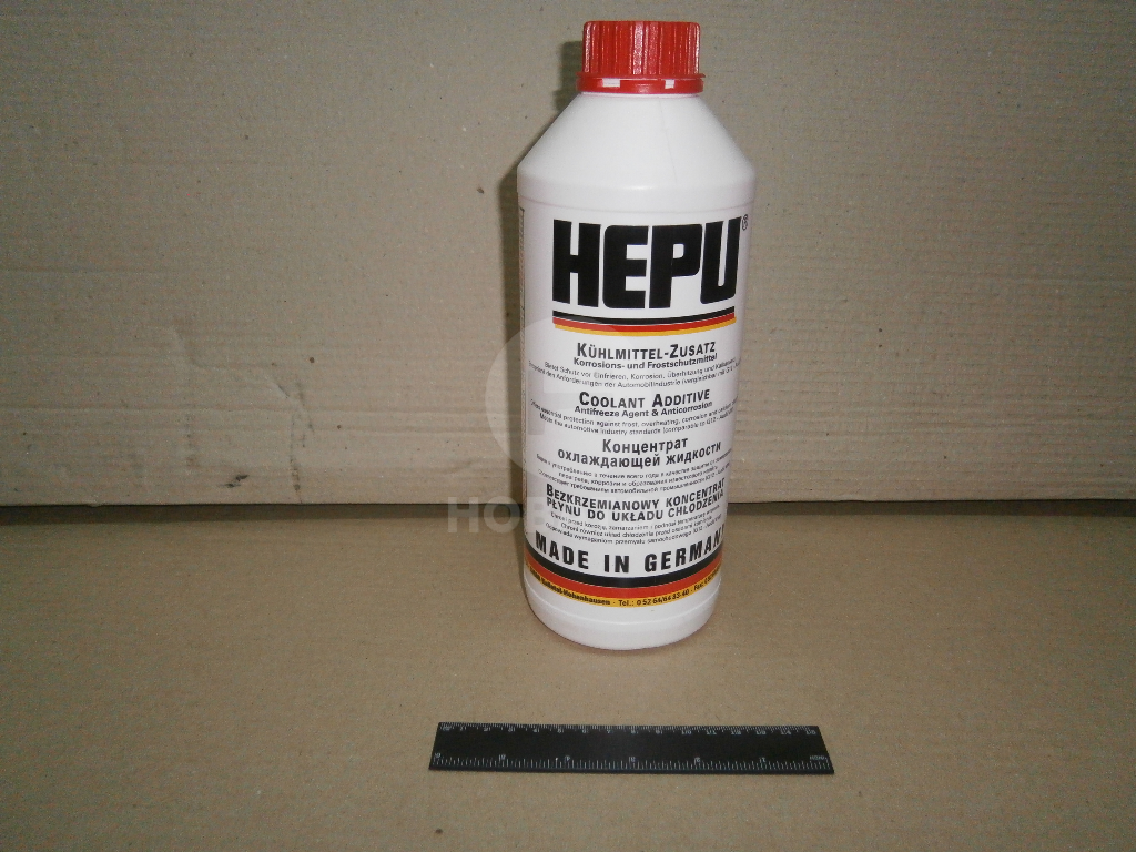 Антифриз HEPU G12 RED концентрат (Каністра 1,5л) Hepu P999-G12 - фото 