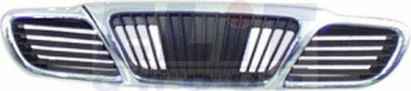 Решетка радиатора передняя (хромированная) DAEWOO LANOS -4/00 (ELIT) - фото 