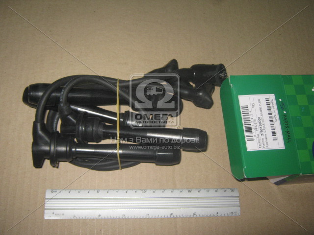 Комплект кабелів високовольтних HYUNDAI ACCENT, ELANTRA, LANTRA 00-, COUPE 01- (вир-во PARTS-MALL) - фото 