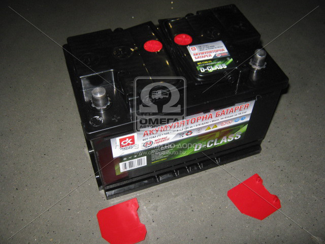 Аккумулятор  77Ah-12v D-CLASS <ДК> (276х175х190),L,EN620 - фото 