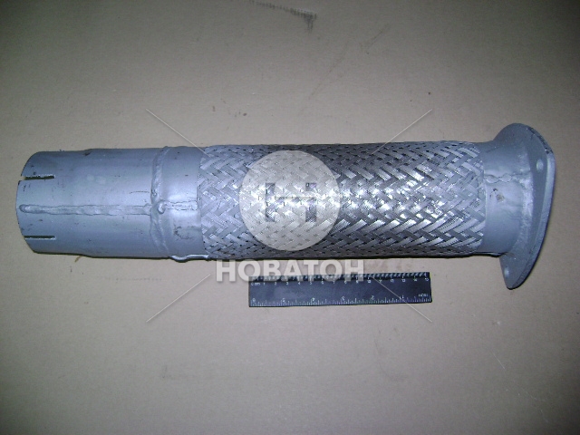 Патрубок глушителя МАЗ гофра с сеткой (Россия) - фото 