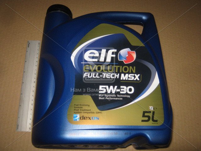 Олива моторн. ELF Evolution FULLTECH MSX 5W-30 (Каністра 5л) Elf 213932 - фото 