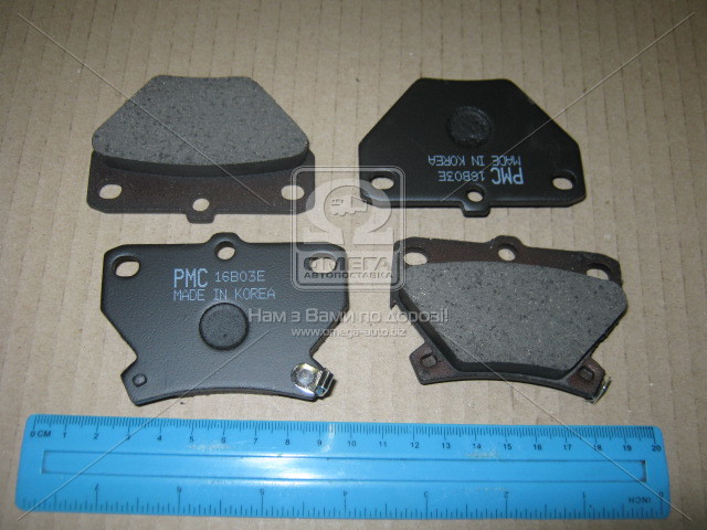 Колодки тормозные задние дисковые (PARTS-MALL) - фото 