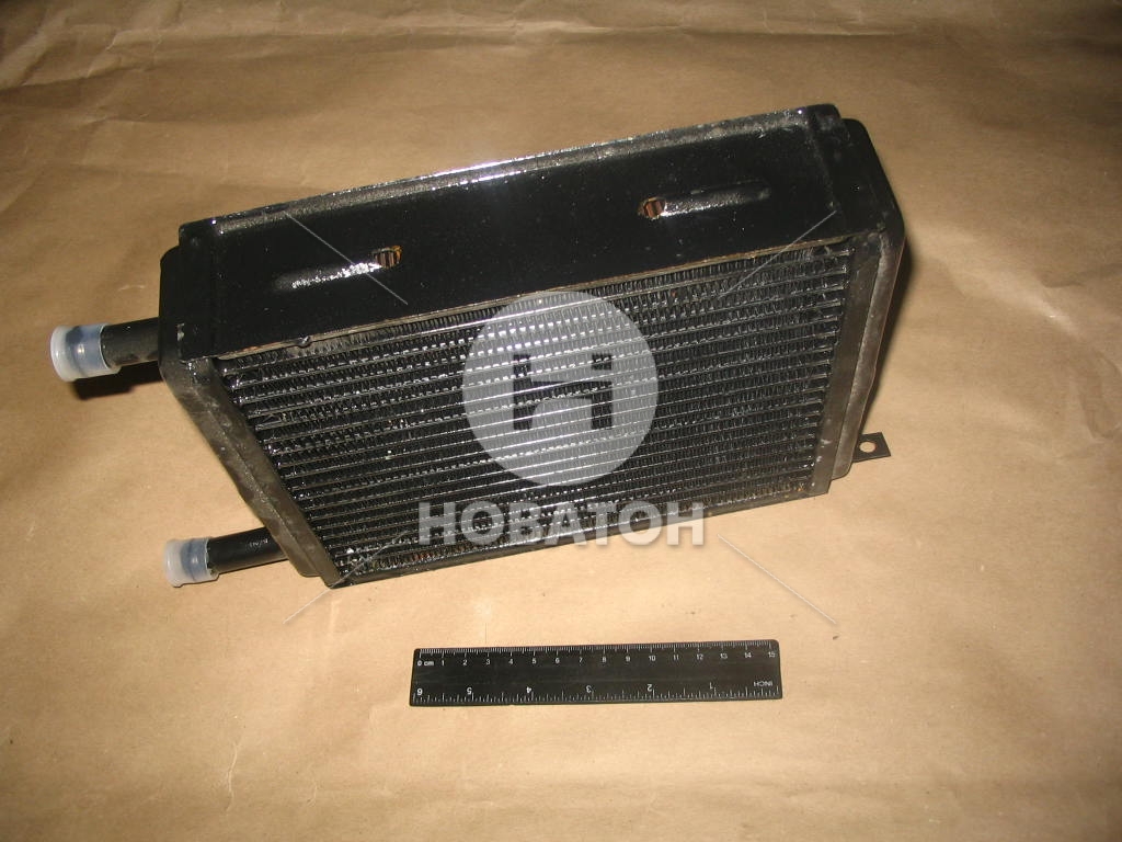 Радиатор отопителя ГАЗ 3302 (медный) (патрубок d 16) (ШААЗ) - фото 