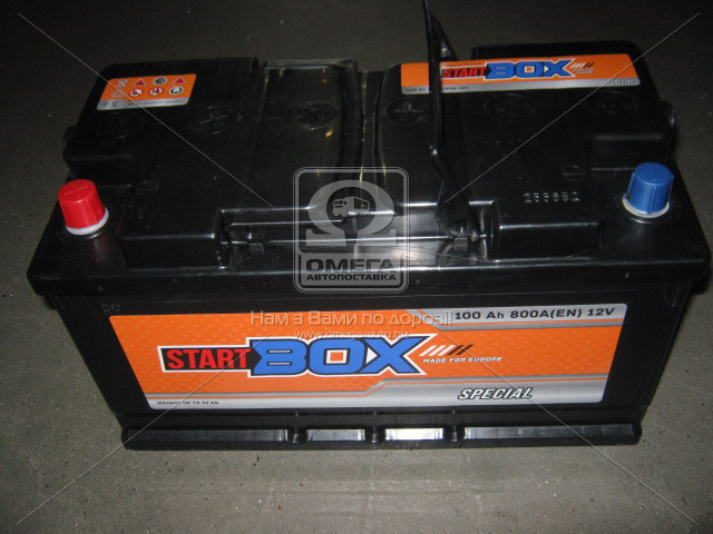 Аккумулятор  100Ah-12v StartBOX Special (352x175x190),L,EN800 !КАТ. -10% - фото 