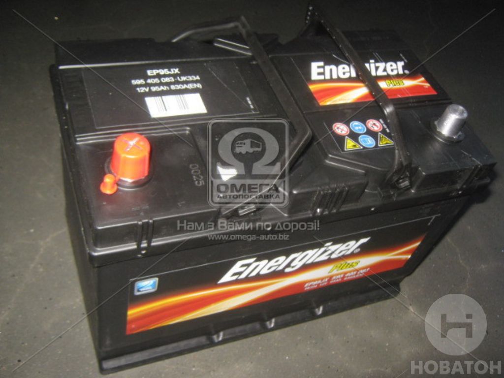 Аккумулятор   95Ah-12v Energizer Plus (306х173х225), L,EN830 Азия 595 405 083 - фото 