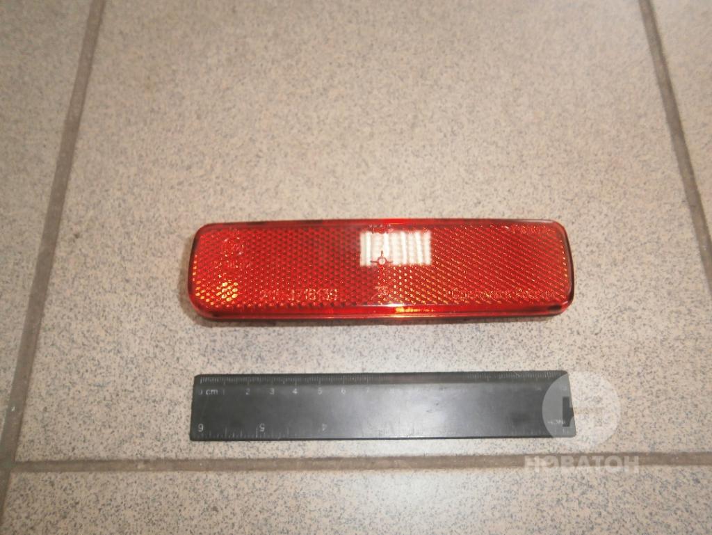Световозвращатель ВАЗ 2111 задній лівий (низ бампера) (вир-во ОАТ-ДААЗ) - фото 