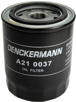 Фільтр масляний двигуна NISSAN PRIMERA 90-02, ALMERA 95-00 (вир-во DENCKERMANN) Denckermann A210037 - фото 