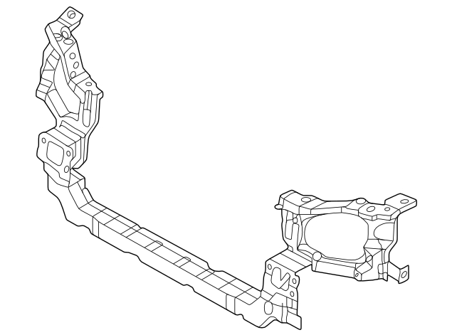 Панель передняя (нижняя часть) HYUNDAI (Хендай) GRANDEUR 98- (Mobis) 6410039510 - фото 