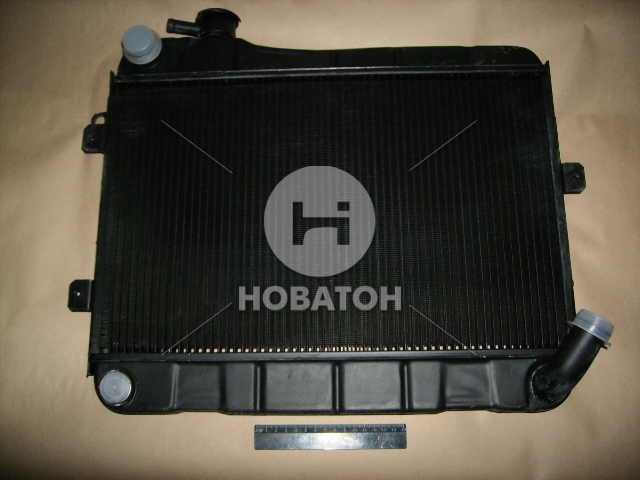 Радиатор водяного охлаждения ВАЗ 2103, -06 (2-х рядный) медный (г.Оренбург) - фото 