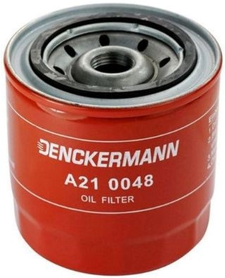 Фильтр масляный двигателя ВАЗ 2101-07, 2121-21213, 21214, 2129, 2131 (высокий 97.5мм) (DENCKER Denckermann A210048 - фото 